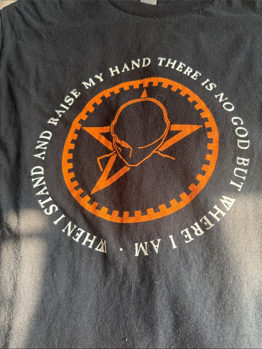 Sisters of Mercy 2023 US Tour Orange Shirt Unisex S